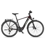 KTM Macina Sport SX Elite 2025 | transparent red/grey chrome orange | 60 cm | E-Trekkingräder