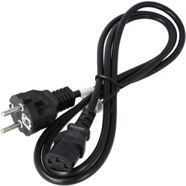goobay 68605 / Kaltgeräte-Anschlusskabel, 1,5 m, Schwarz