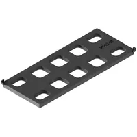 Sl rack Flex Unterlegplatte 5mm, 150x6, schwarz 94703-05