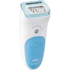 Braun Silk-épil SensoSmart 5-610 weiß/blau