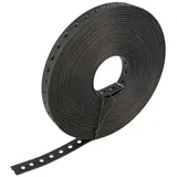tecuro Lochband Montageband 19 mm x 10 m Rolle Ø Stahl, Kunststoff ummantelt - tecuro