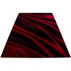 Hali MIAMI1602306630RED Teppich MIAMI 6630, rechteckig, 67837562-4 rot/schwarz 12 mm,