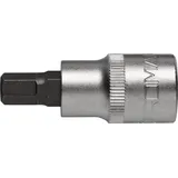 PROMAT Steckschlüsseleinsatz 1/2 Zoll Innen-6-kant SW 9mm L.55mm PROMAT