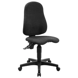 Topstar Bürostuhl Ortho Point, PO90G22 Stoff anthrazit, Gestell schwarz