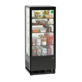 Bartscher Mini-Kühlvitrine 98L-SW