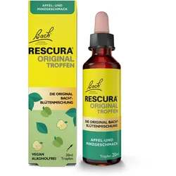 Bach RESCURA Apfel-Minze Tropfen alkoholfrei 20 ml