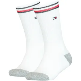 Tommy Hilfiger Iconic Kids' Sports Socken 2er Pack Weiß 39-42