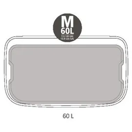 Brabantia Bo Treteimer 60 l Silber