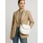 COLLEZIONE ALESSANDRO Bianco Luxe Schultertasche Leder Weiß