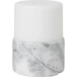Duni Kerzenhalter Duni LED Bright Marble 105x75 mm Grau