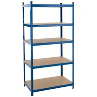 Estexo Steckregal Kellerregal Werkstattregal 200x100x60 Schwerlastregal Blau 875kg