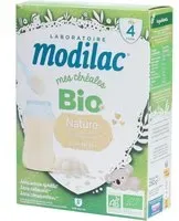 Modilac Mes Céréales bio Nature Aliment 250 g