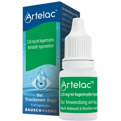 Artelac Augentropfen, Tränenersatzmittel 10 ml Augentropfen