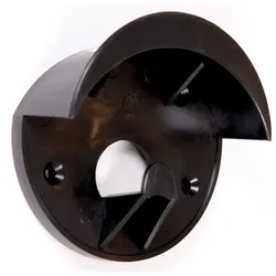 Waldhausen Trensenhalter Plastik - schwarz - schwarz