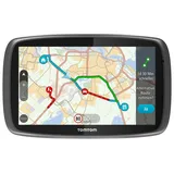 TomTom GO 61 World [6", Weltkarte, Lifetime] anthrazit (Gut - leichte Gebrauchsspuren / mindestens 1 JAHR GARANTIE)