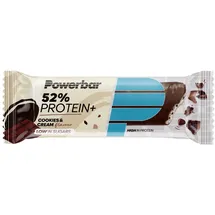 Powerbar 52% Protein Plus Cookies & Cream Riegel 50 g