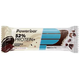 Powerbar 52% Protein Plus Cookies & Cream Riegel 50 g