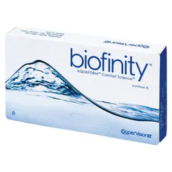 Biofinity 3er Monatslinsen Cooper Vision