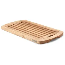 Continenta Brotschneidebrett Holz 1-tlg. 45 x 26 cm Beige