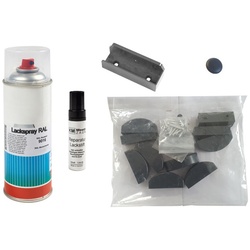 Zaunzubehör Preston Reparaturlack 400 ml – Zaunlack, Anthrazit – ideal für Reparaturen – Zaunfarbe für Aluminiumzäune & Gartenzäune
