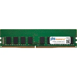 PHS-ELECTRONIC PHS-memory 8GB RAM Speicher kompatibel mit Fujitsu Primergy TX1310 M3 DDR4 UDIMM ECC 2400MHz PC4-19200E