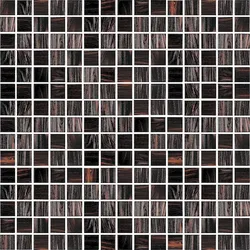 Premium Mosaic Glasmosaik braun 33x33 cm glanz MOSJ20BR