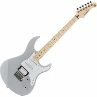 Yamaha Pacifica 112V Hochwertige E-Gitarre in elegantem Design für Einsteiger und Fortgeschrittene, mit 2 online Gitarrenstunden bei einem Lehrer der Yamaha Music School, in Grau