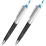 TOYANDONA Elektroschock Stift Streich Witz Trick Spielzeug Lustiger Elektrischer Kugelschreiber Gadget Praktischer Witz Streich Für Kinder Erwachsene 2Er Pack