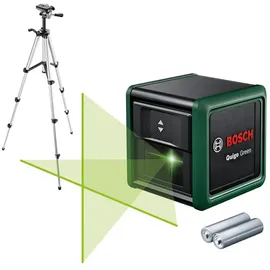 Bosch Quigo Green Kreuzlinienlaser mit Stativ