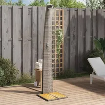 vidaXL Gartendusche grau 55x60x224 cm