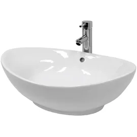 luxebath Aufsatzwaschbecken 59 x 20 cm