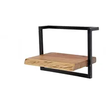KAWOLA ERGEA Wandregal 40 x 30 x 25 cm Akazie