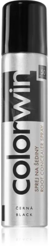 Colorwin Hair Spray zum sofortigen Kaschieren der Farbunterschiede durch nachwachsende Haare Farbton Black 75 ml