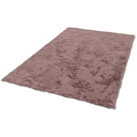 Teppich Tender, möbelando, rechteckig, rechteckig - Breite x Höhe ca. 160 cm x 2,5 cm Maschinell gewebt Indoor - altrosa rosa