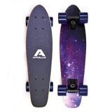 Apollo Miniskateboard Fancyboard Classic Blue 22", kompakt mit hochwertiger Verarbeitung lila