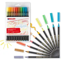 edding Filzstifte Brush Lettering 10er Set