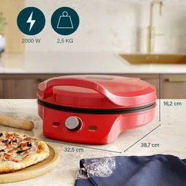 Princess Pizza-Maker Ø 32 cm rot
