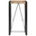 vidaXL Bartisch 60 x 55 x 110 cm Braun