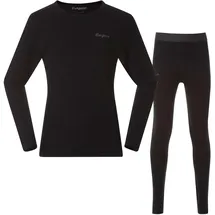 Bergans Allround Merino Baselayer Set Unisex schwarz 92