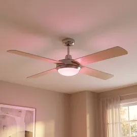 V-Tac Deckenventilator 132 cm Deckenventilator Silber