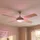 V-Tac Deckenventilator 132 cm Deckenventilator Silber
