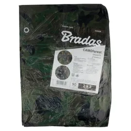 Bradas Abdeckplane 2 x 3 m Grau