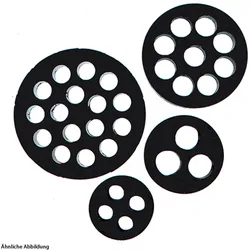 53440969 LAPP-SKINTOP Mehrfachdichteinsatz für Verschraubung M40 Fluor-Kautschuk (FKM) Farbe schwarz - 1 Stück