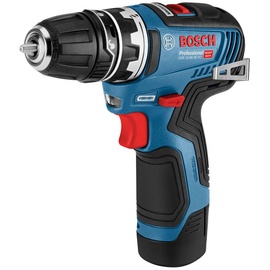 Bosch GSR 12V-35 FC Professional inkl. 2 x 3 Ah + L-Boxx + Zubehör 06019H3009