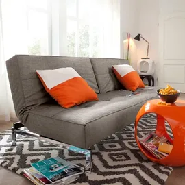 Innovation Living Schlafcouch Polyester 3-Sitzer Grau