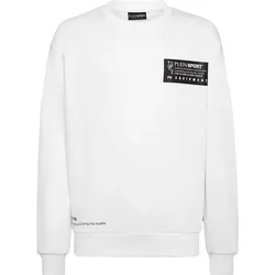 PLEIN SPORT Herren Sweatshirt Sweatshirt, Wei?, XS