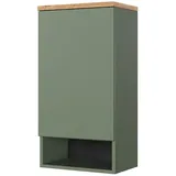 Vicco Hängeschrank Eden, Grün/Artisan, 40 x 77.5 cm, viel Stauraum für Badutensilien