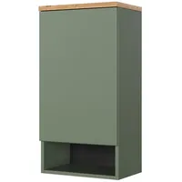 Vicco Hängeschrank Eden, Grün/Artisan, 40 x 77.5 cm, viel Stauraum für Badutensilien
