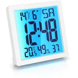 Bearware Wecker digital weiß