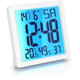 Bearware Wecker digital weiß